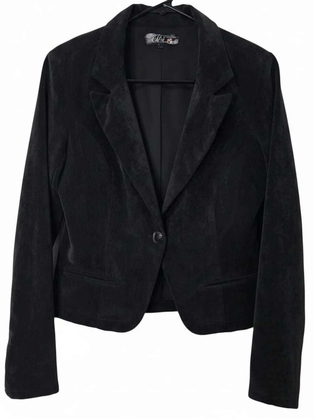 Ashley By 26 International Black Single-Button Blazer